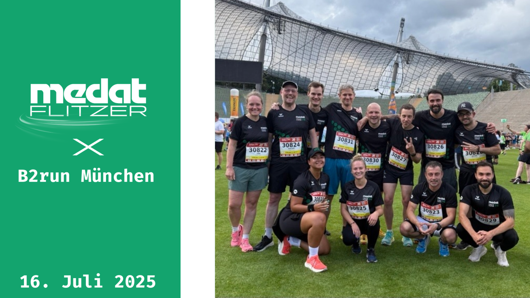 B2Run München 2025 Team Medat
